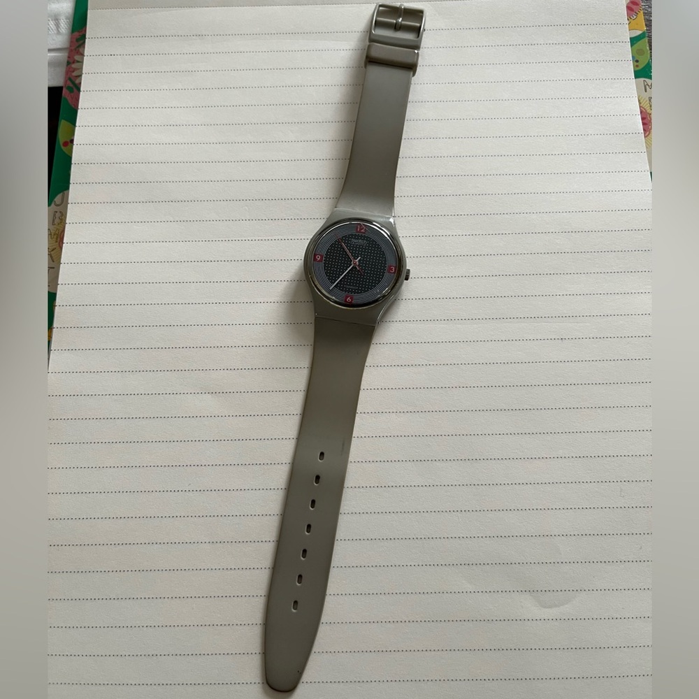 VINTAGE 1984 SWATCH PIRELLI WATCH - Picture 5 of 6